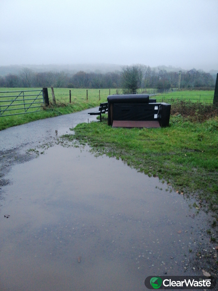 Flytipping in Bryn Euraidd, Ammanford ClearWaste