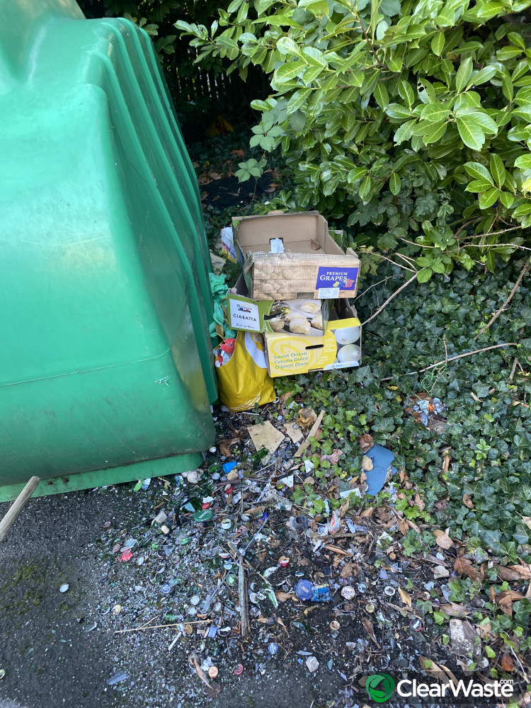 Flytipping in Knowl Road, Huddersfield ClearWaste