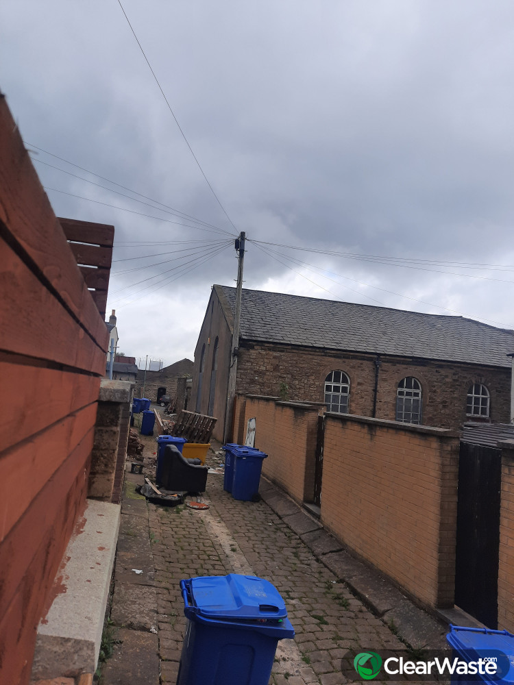 Flytipping in Richmond Hill Street, Accrington ClearWaste