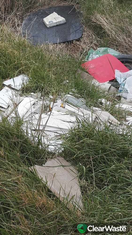 Fly-tipping in Shellness Road, Sheerness - ClearWaste