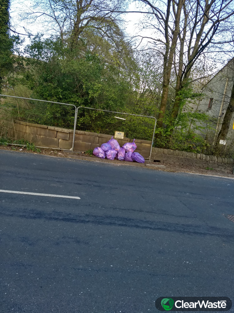 Flytipping in Burnley Road, Bury ClearWaste