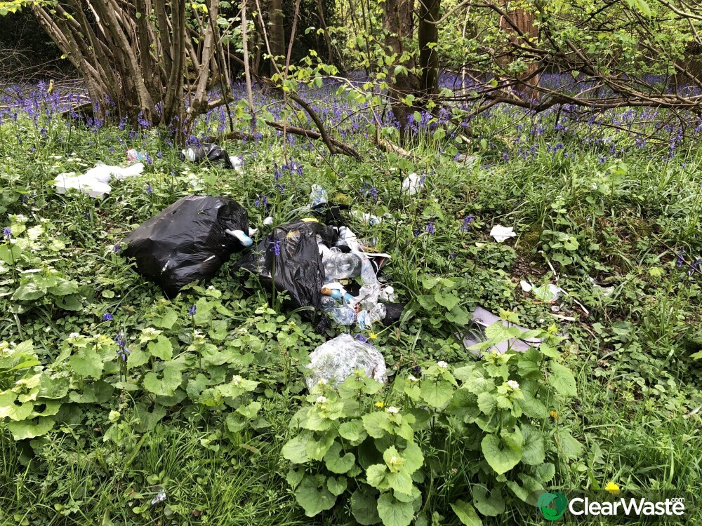 Flytipping in Ladywood Close, Rickmansworth ClearWaste
