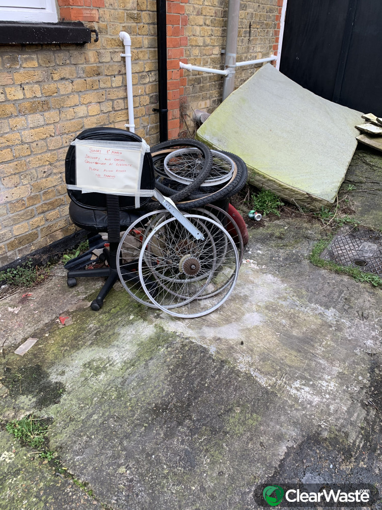 Flytipping in Hedley Street, Maidstone ClearWaste