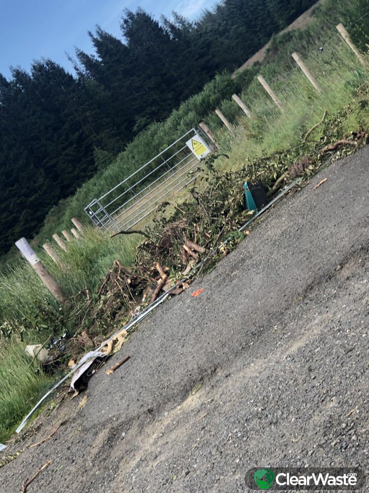 Flytipping in Bonnington Road, Blairgowrie ClearWaste