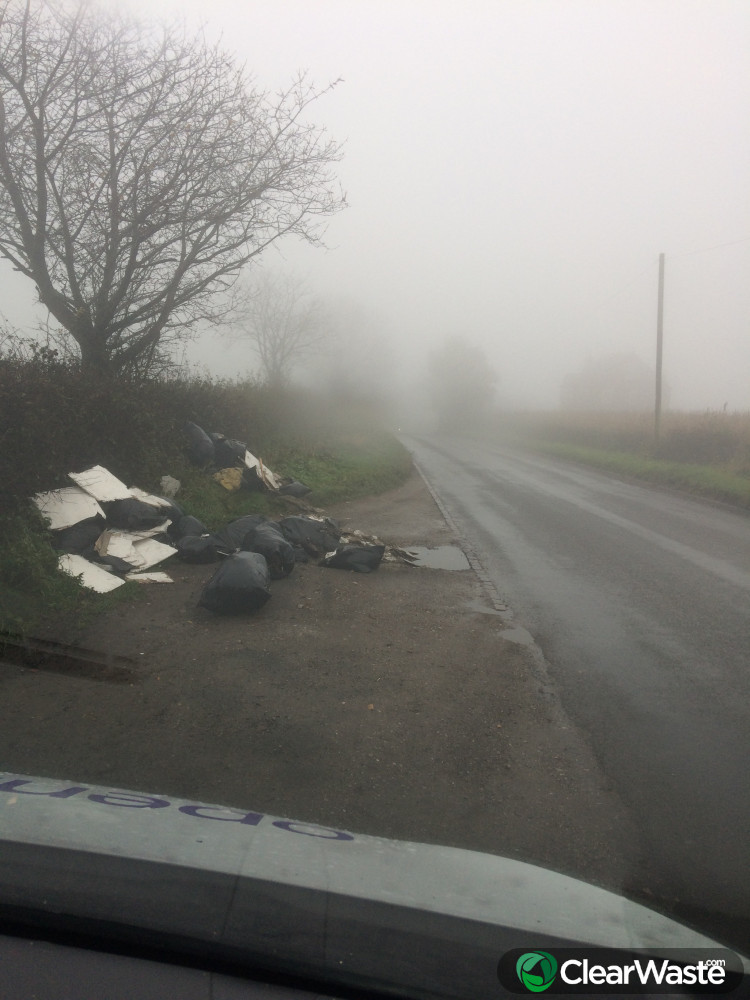 Flytipping in Cheadle Road, StokeonTrent ClearWaste